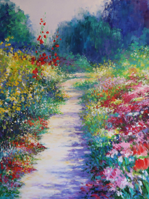 Monet Claude | Клод Моне - Сад в Живерни
