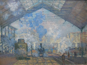 Monet Claude | Клод Моне - Вокзал Сен-Лазар