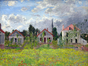 Monet Claude | Клод Моне - Дома в Аржантёе