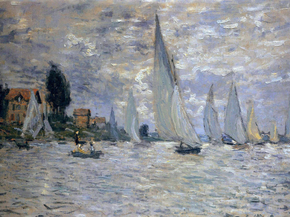 Monet Claude | Клод Моне - Регата в Аржантее Monet Claude | Клод Моне - Регата в Аржантее