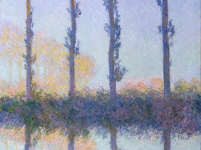 Monet Claude | Клод Моне - Четыре дерева