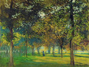 Monet Claude | Клод Моне - Аллейя Дю-Шам-Де-Фуар