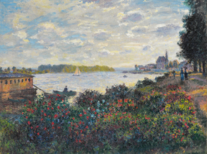 Monet Claude - The Seine at Argenteuil | Клод Моне