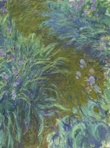 Monet Claude | Клод Моне - Тропинка в ирисах
