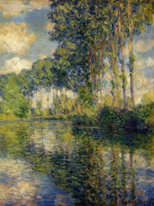 Monet Claude | Клод Моне - Тополя на Эпте