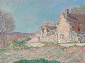 Monet Claude | Клод Моне - Придорожные дома