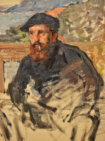 Monet Claude | Клод Моне - Автопортрет с беретом