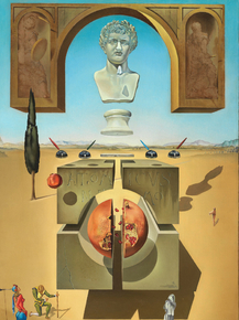 Salvador Dali | Сальвадор Дали - Дематериализация под носом Нерона Salvador Dali | Сальвадор Дали - Дематериализация под носом Нерона