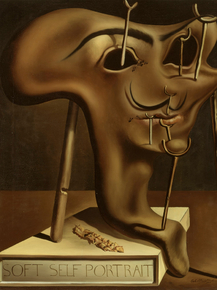 Salvador Dali | Сальвадор Дали - Мягкий автопортрет с жареным беконом
