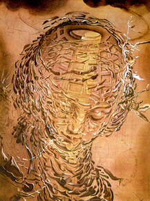 Salvador Dali | Сальвадор Дали - Взрывающаяся голова Рафаэля