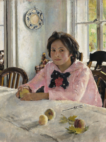 Серов Валентин Александрович - Девочка с персиками, 1887