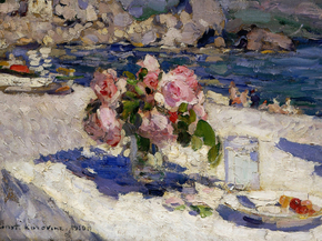 Korovin Konstantin | Коровин Константин - На берегу моря