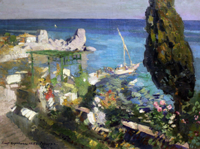 Korovin Konstantin | Коровин Константин - Гурзуф Korovin Konstantin | Коровин Константин - Гурзуф