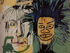 Basquiat J.M. | Баския Жан-Мишель - Две головы на золоте