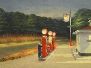 Edward Hopper | Хоппер Эдвард - Заправочная станция