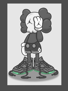 Kaws Artwork - Jordan