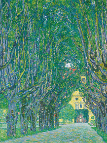 Gustav Klimt | Густав Климт - Аллея в парке дворца Каммер