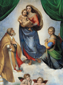 Raffaello Santi | Рафаэль Санти - Сикстинская мадонна Raffaello Santi | Рафаэль Санти - Сикстинская мадонна