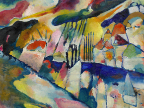 Kandinsky Wassily - Landscape with Rain | Кандинский Василий