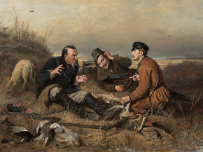 Василий Григорьевич Перов - Охотники на привале, 1871