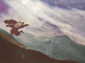 Roerich Nicholas | Рерих Николай - Буря, эскиз