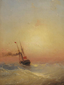 Aivazovsky Ivan | Айвазовский Иван - Канонерка