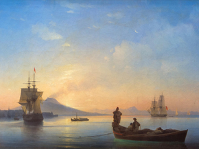 Aivazovsky Ivan | Айвазовский Иван - Неаполитанский залив утром