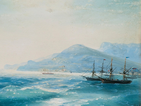 Aivazovsky Ivan | Айвазовский Иван - Корабль в бухте