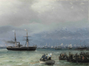 Aivazovsky Ivan | Айвазовский Иван - Корабль помощи