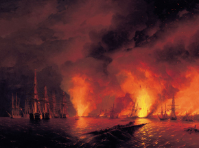 Aivazovsky Ivan | Айвазовский Иван - Ночь после Боя