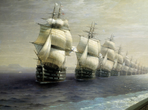 Aivazovsky Ivan | Айвазовский Иван - Смотр Черноморского Флота Aivazovsky Ivan | Айвазовский Иван - Смотр Черноморского Флота