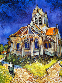 Van Gogh | Ван Гог - Церковь в овере