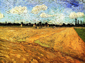 Van Gogh | Ван Гог - Вспаханное поле