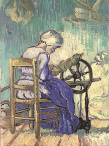 Van Gogh | Ван Гог - Прялка