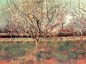 Van Gogh | Ван Гог - Фруктовый сад в цвету (Сливы)