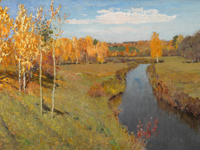 Isaac Levitan | Исаак Левитан - Золотая осень, 1895