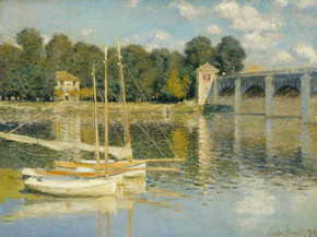 Monet Claude | Клод Моне - Мост в Аржантее