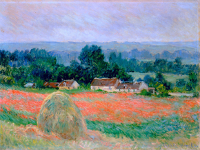 Monet Claude | Клод Моне - Стог сена в Живерни