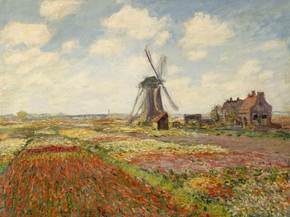 Monet Claude | Клод Моне - Поле Тюльпанов