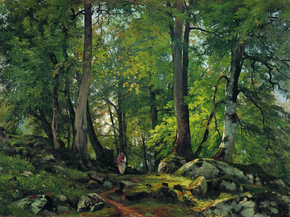Shishkin Ivan | Шишкин Иван - Буковый лес в Швейцарии