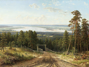Shishkin Ivan | Шишкин Иван - Кама близ Елабуги