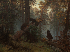 Shishkin Ivan | Шишкин Иван - Утро в сосновом лесу, 1889
