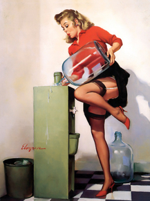 Pin-up Girl - A Refreshing Lift | Винтажная девушка - Освежающий подъем