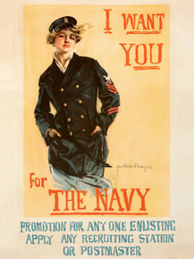 World War I - I Want You For The Navy