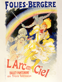 Retro Affiche - Folies-Bergere | Ретро Афиша