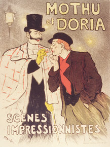 Retro Affiche - Mothu et Doria | Ретро Афиша