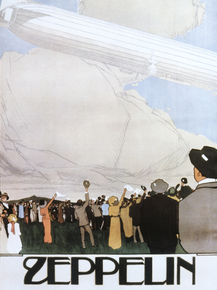 Retro Affiche - Zeppelin | Ретро Афиша