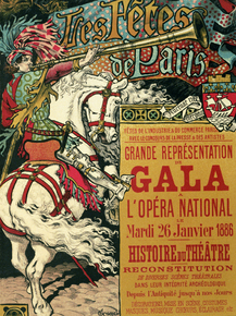 Retro Affiche - Grande Representation De Gala | Ретро Афиша