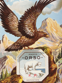 Retro Affiche - Marca Orso | Ретро Афиша