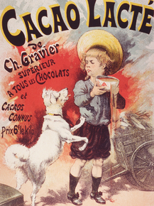 Retro Affiche - Cacao Lacte | Ретро Афиша